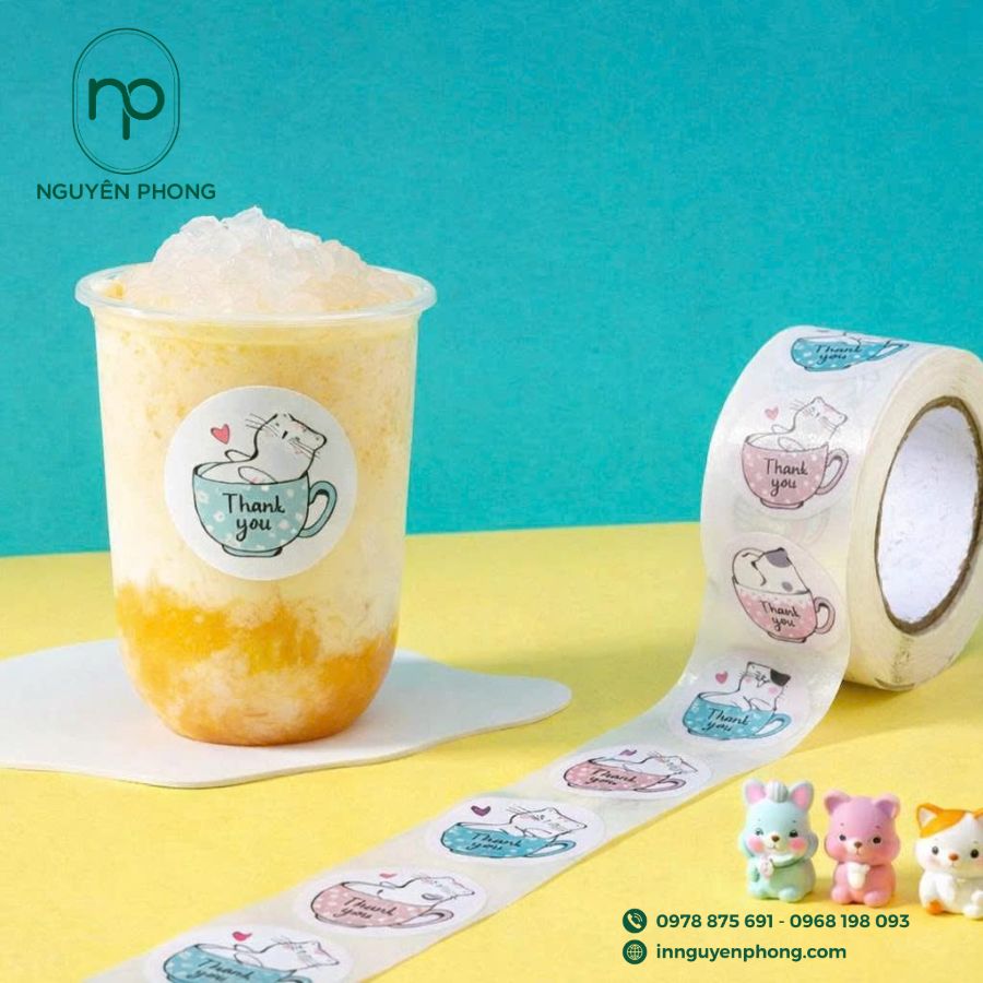 In tem decal cuộn giá rẻ